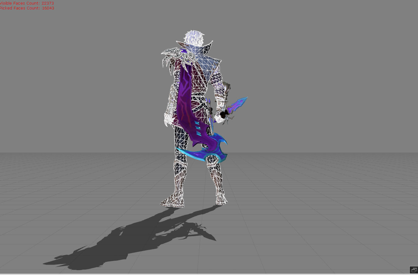 Gussion Desert Spider Low-poly 3D model_9