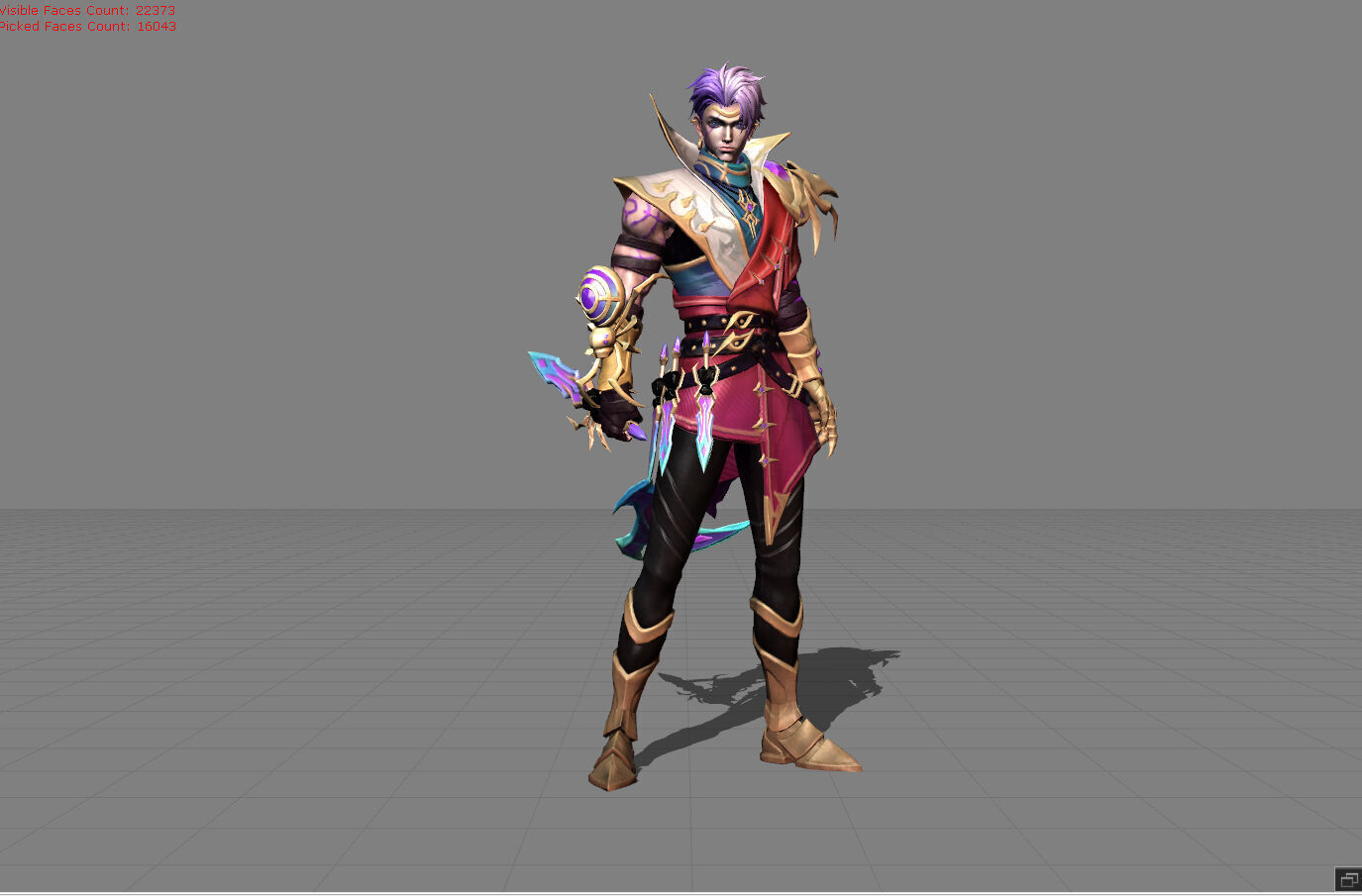 Gussion Desert Spider Low-poly 3D model_2