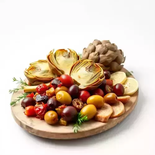 Gourmet Appetizer Platter D Model Pack