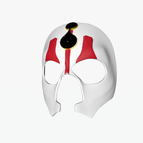  Darth Nihilus Mask Low-poly 3D model
