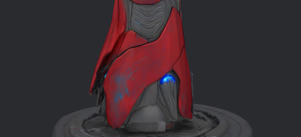 Iron-Men Hand 3d print-ready file Low Poly 3D print model_12