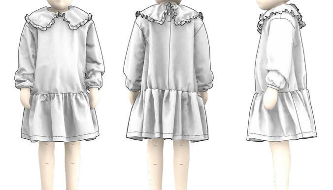 2d pattern for sample 3D print model