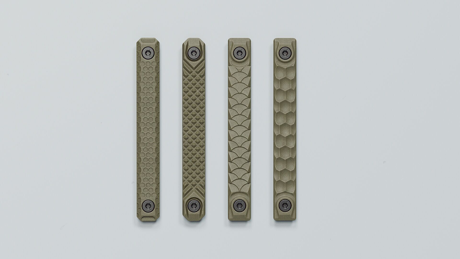 3D model G10 RailScales in MLOK - G10 Solo - Replica VR / AR / low