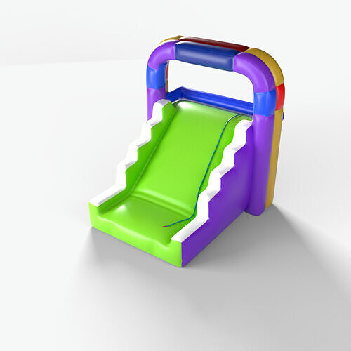 Bouncy house Low-poly 3D model