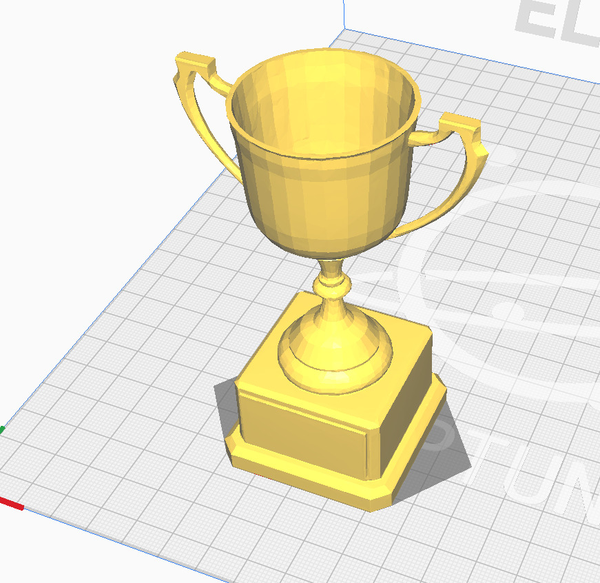 Award Cup Trophy 3D print model_3