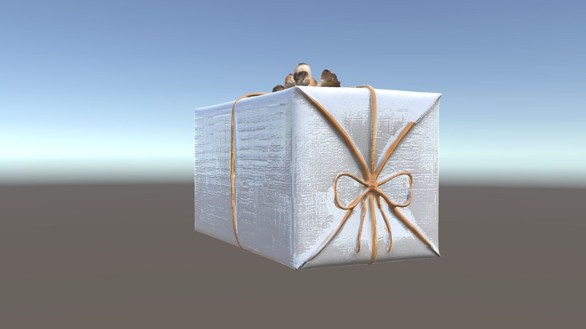 Elegant Gift Box Model Pack with Detailed Decoration Low-poly 3D model_6