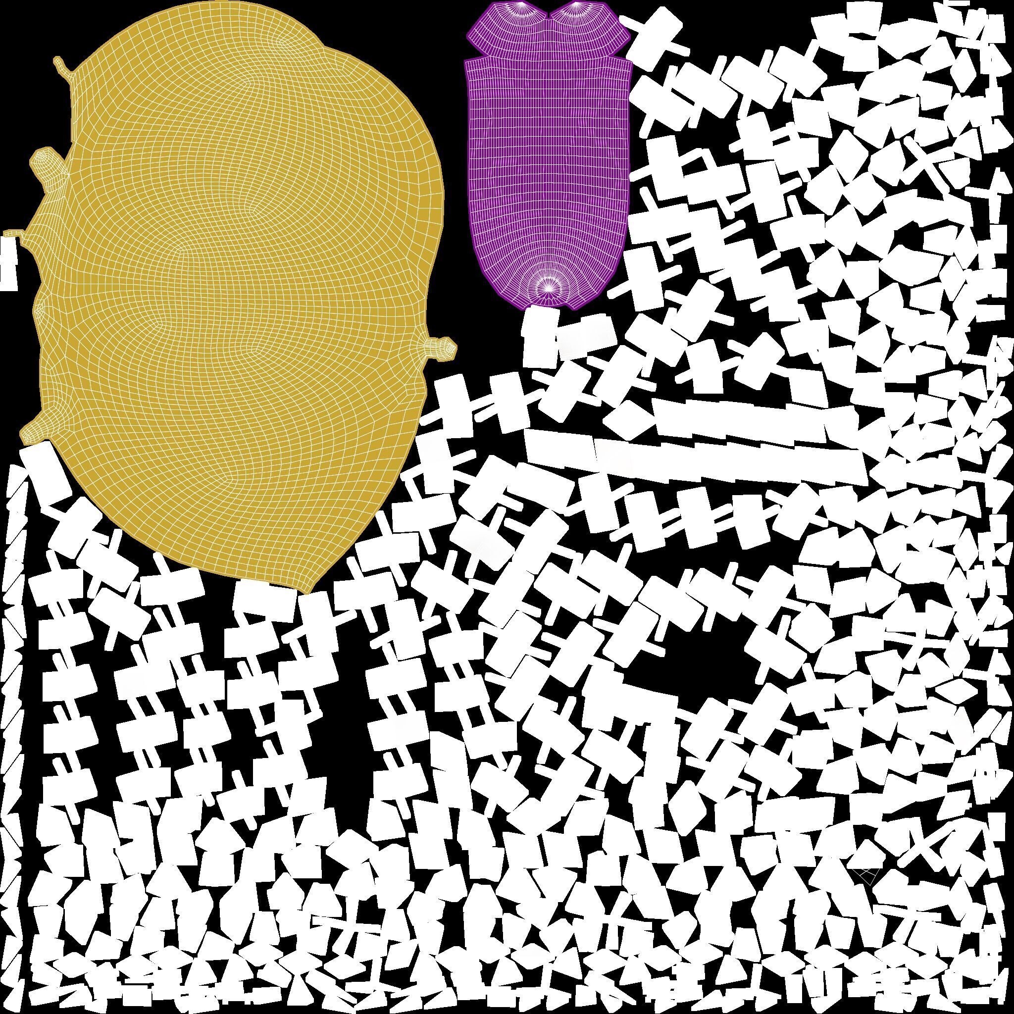 Horror disco ball Low-poly 3D model_1