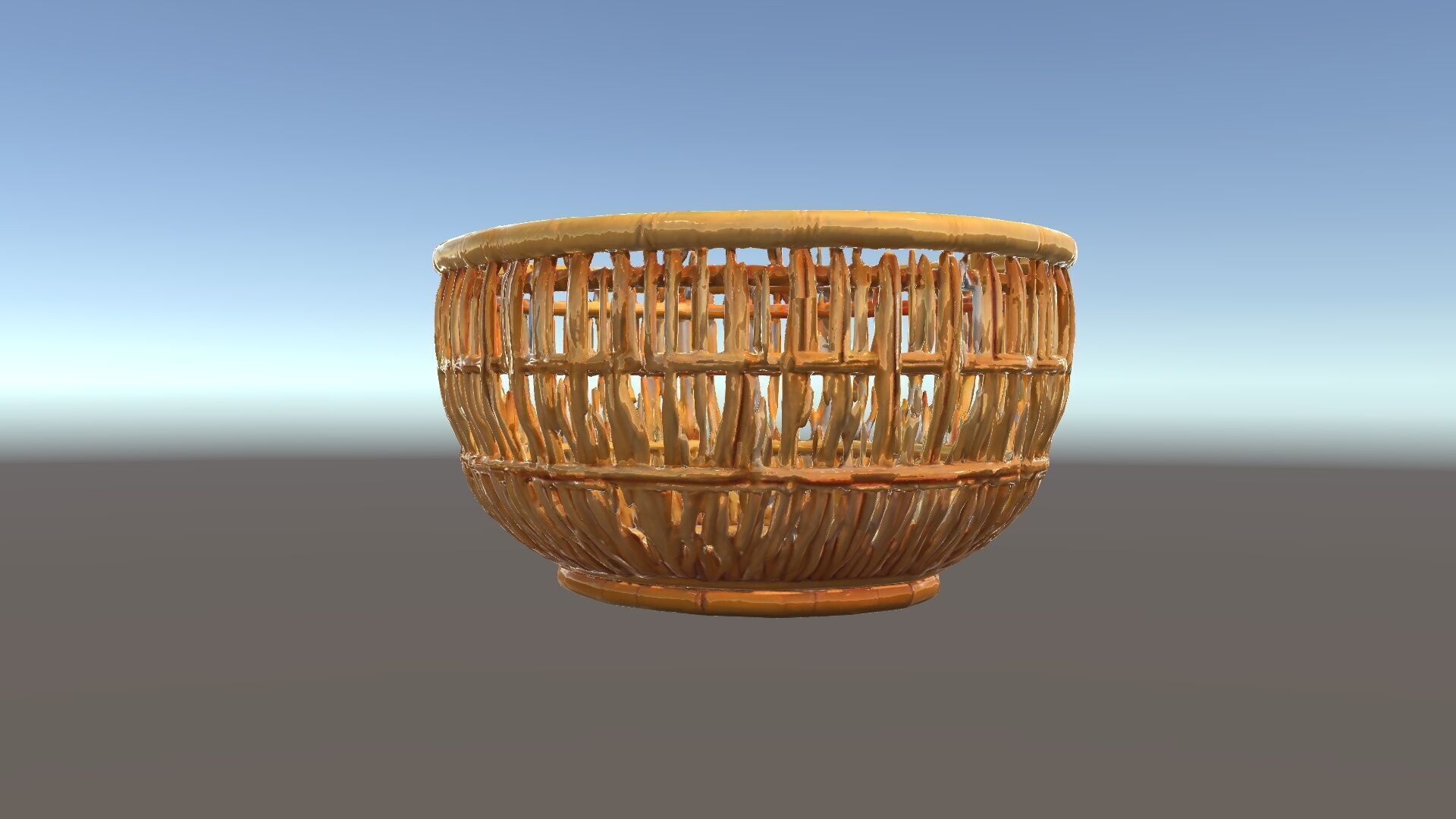 Wicker Basket D Model Pack Low-poly 3D model_24