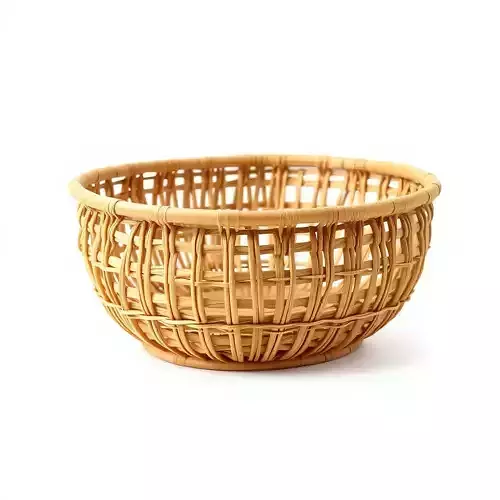 Wicker Basket D Model Pack