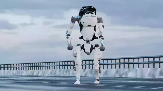 Highly Detailed Patrol Trooper 3D Model 