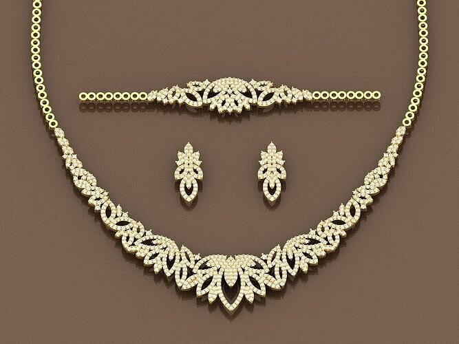Jewelry Set 3D print model