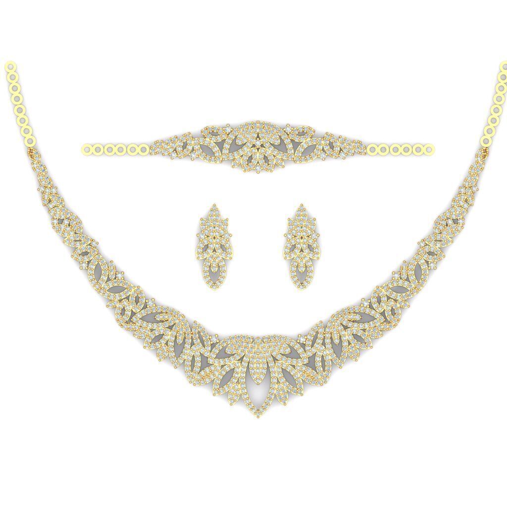 Jewelry Set 3D print model_1