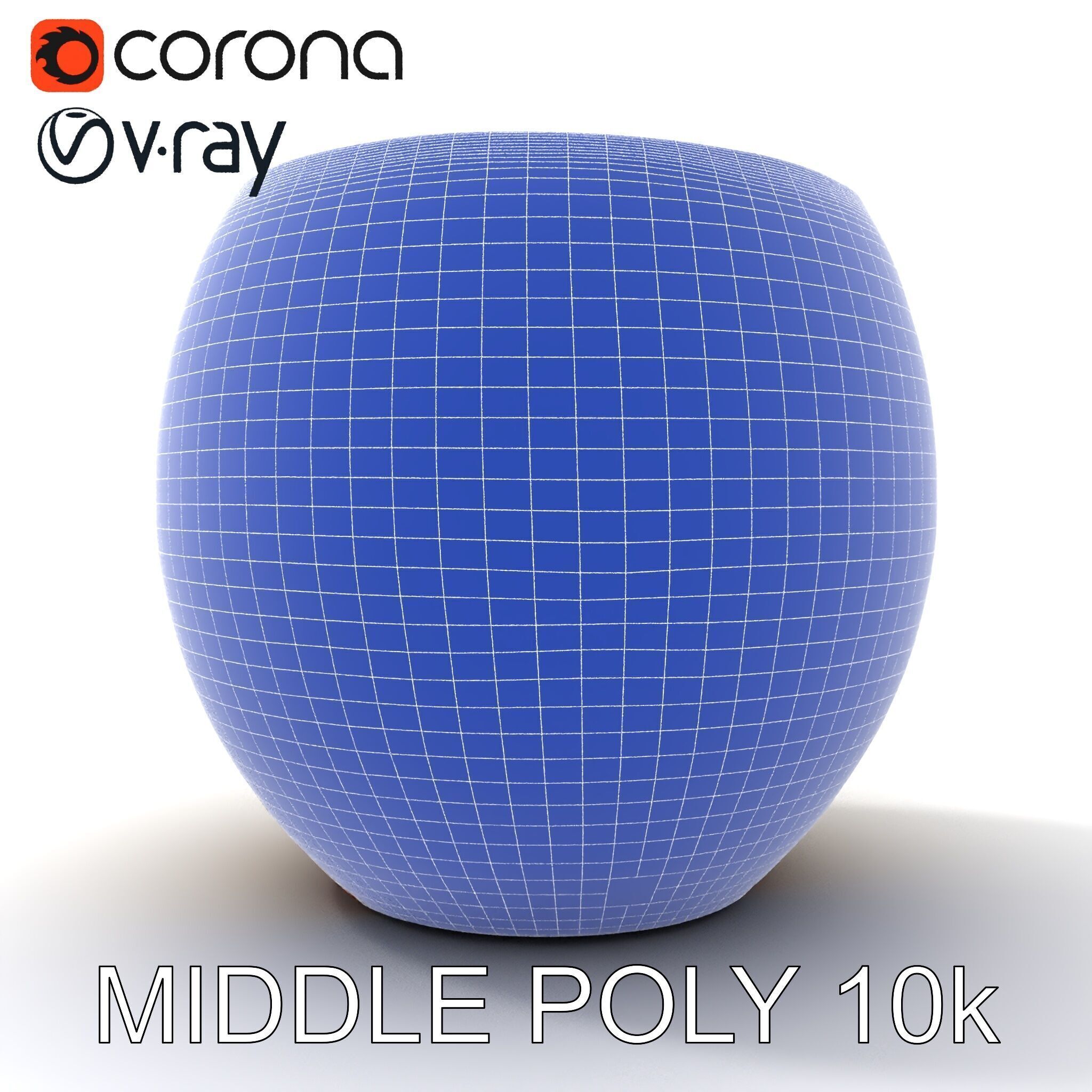 Elegant Ceramic Vase Model Pack with Crackle Finish Low-poly 3D model_29