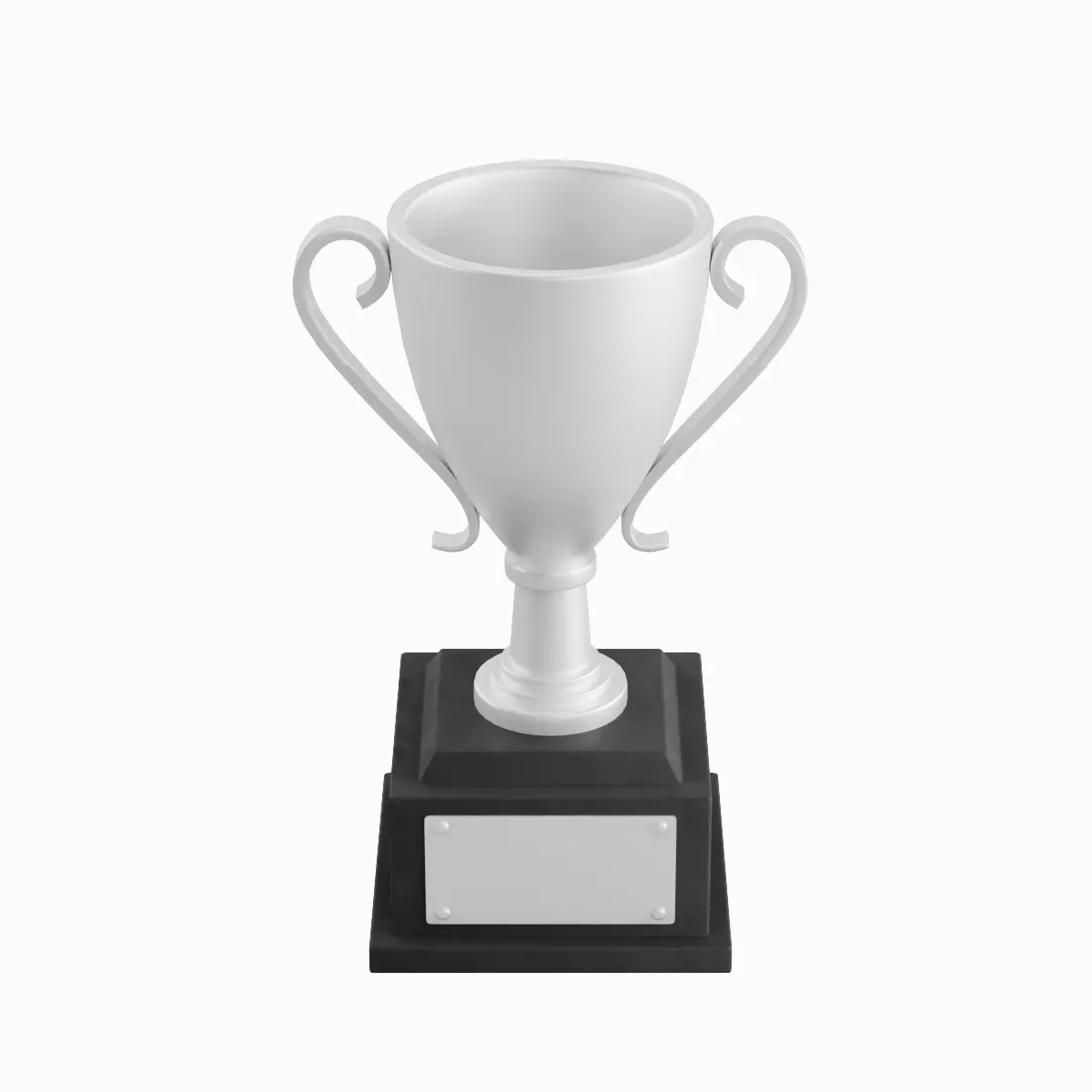 Trophy Cup 02 Low-poly 3D model_0