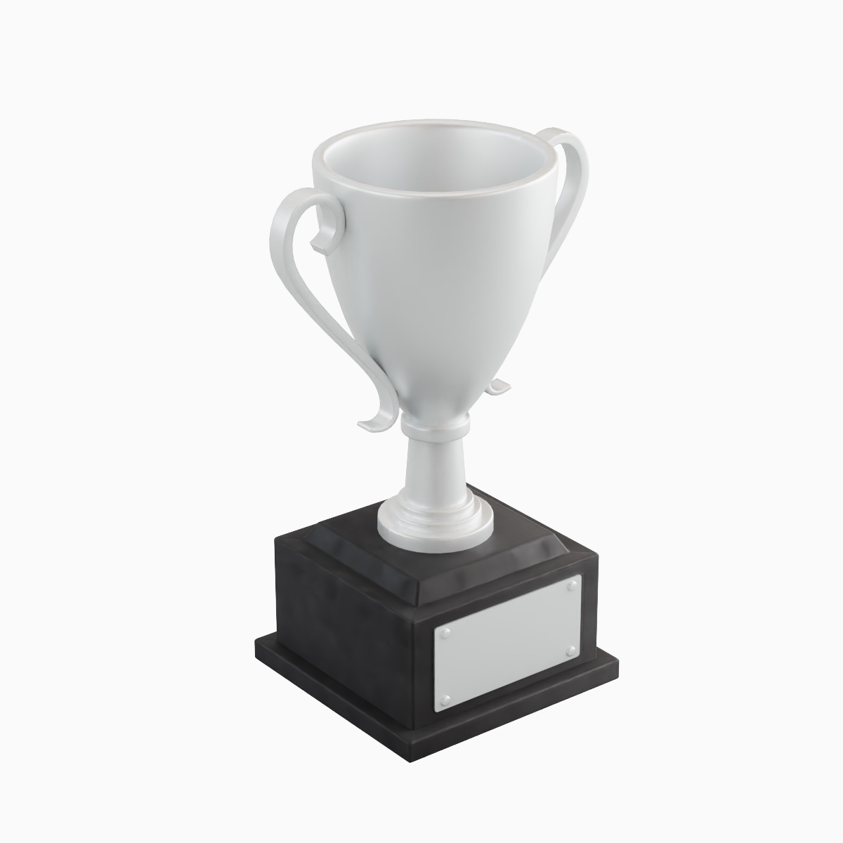 Trophy Cup 02 Low-poly 3D model_5