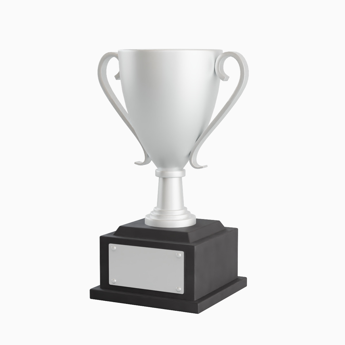 Trophy Cup 02 Low-poly 3D model_1