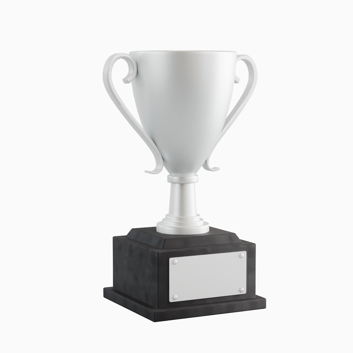 Trophy Cup 02 Low-poly 3D model_3