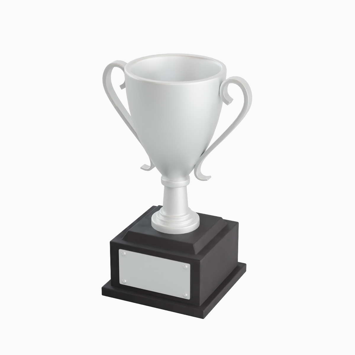 Trophy Cup 02 Low-poly 3D model_4
