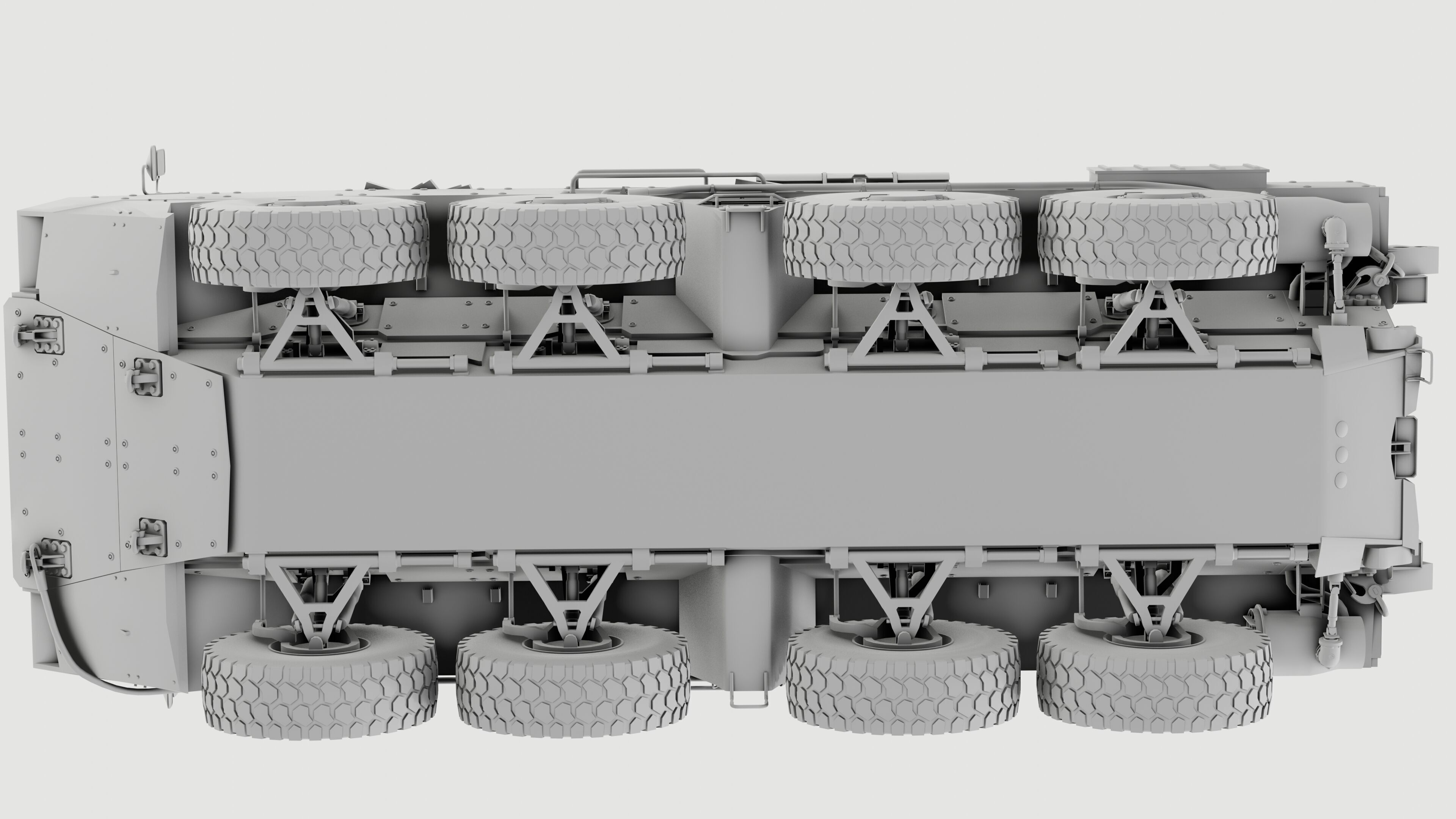 K17 Boomerang Epoch Russian Army APC Game Model 160K Low-poly 3D model_13