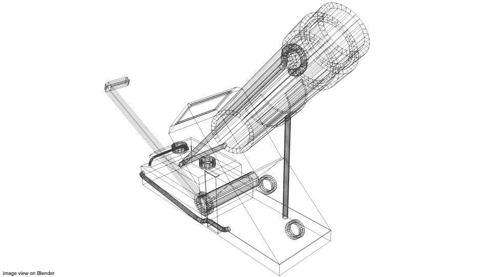 Mortar - Type Garland 3D model_3