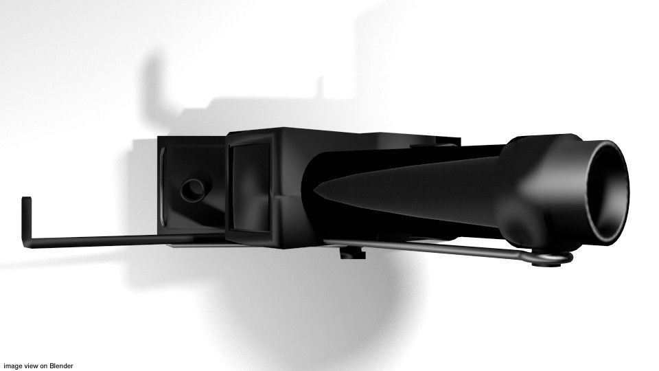 Mortar - Type Garland 3D model_2