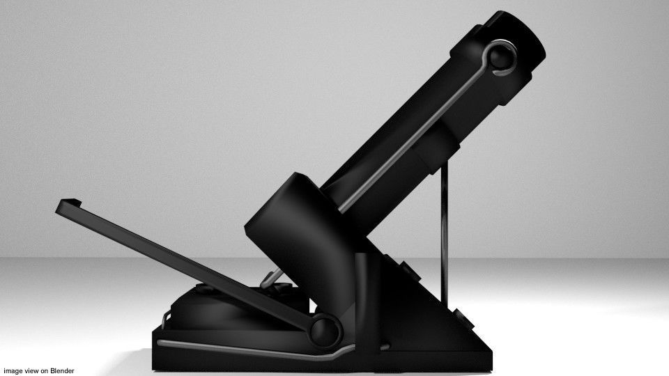 Mortar - Type Garland 3D model_1