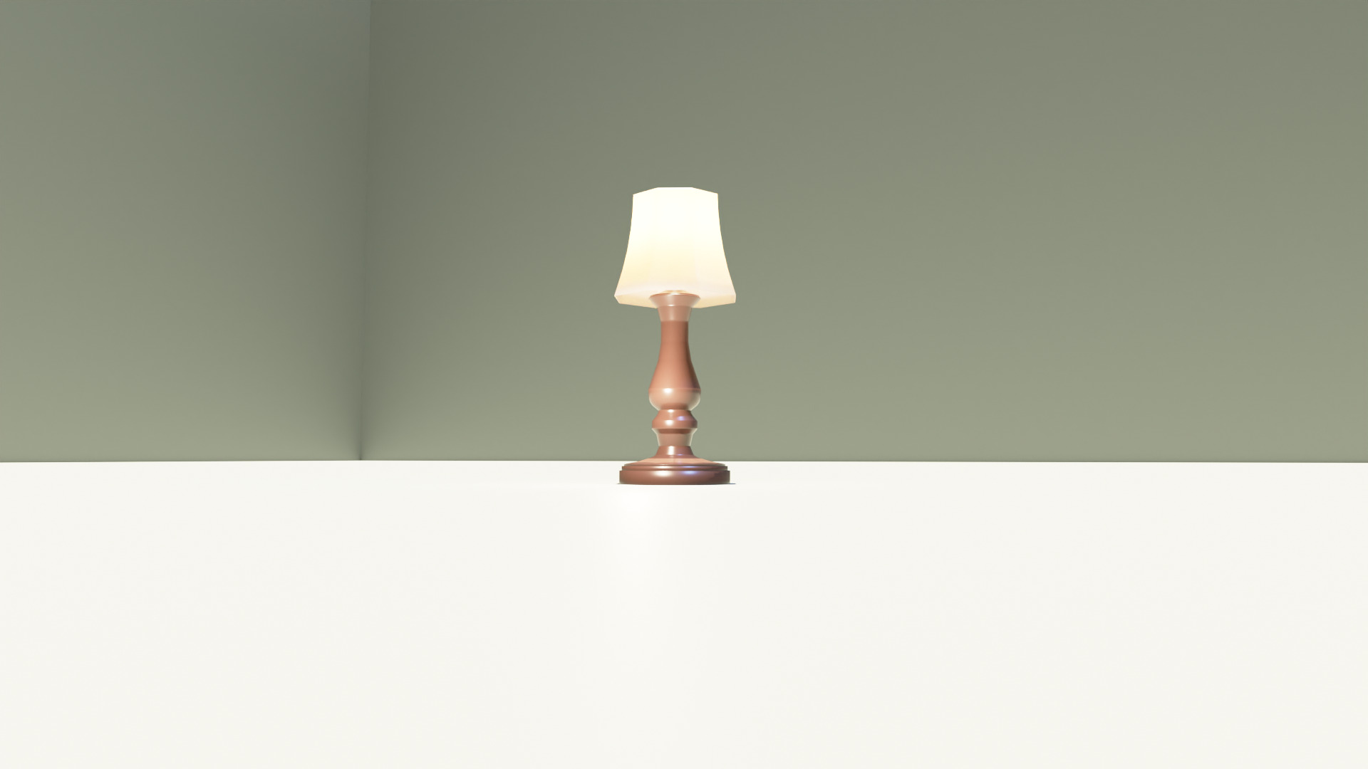 Antique Style Lamp 3D model_6