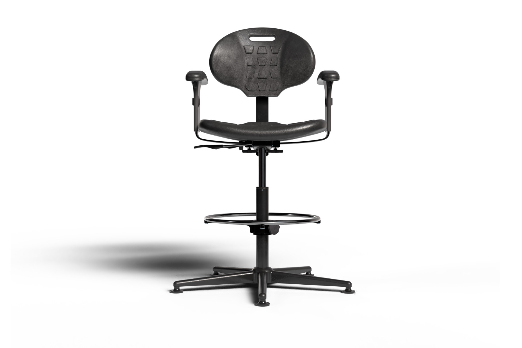 3d model of a chair Low-poly 3D model_1