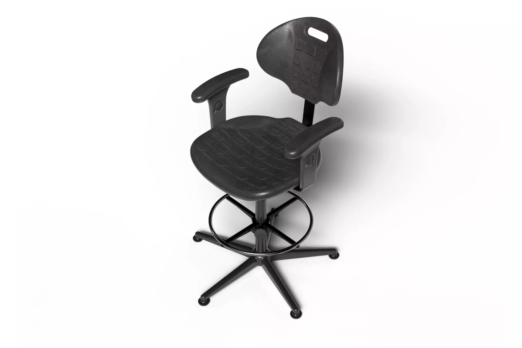 3d model of a chair Low-poly 3D model_0