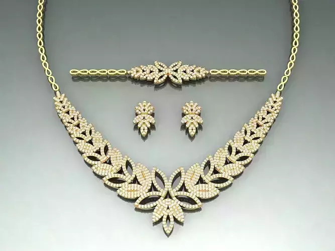 Jewelry Set 3D print model