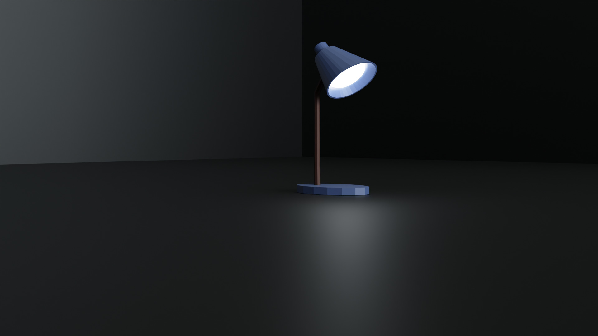 Desk Lamp 3D model_1
