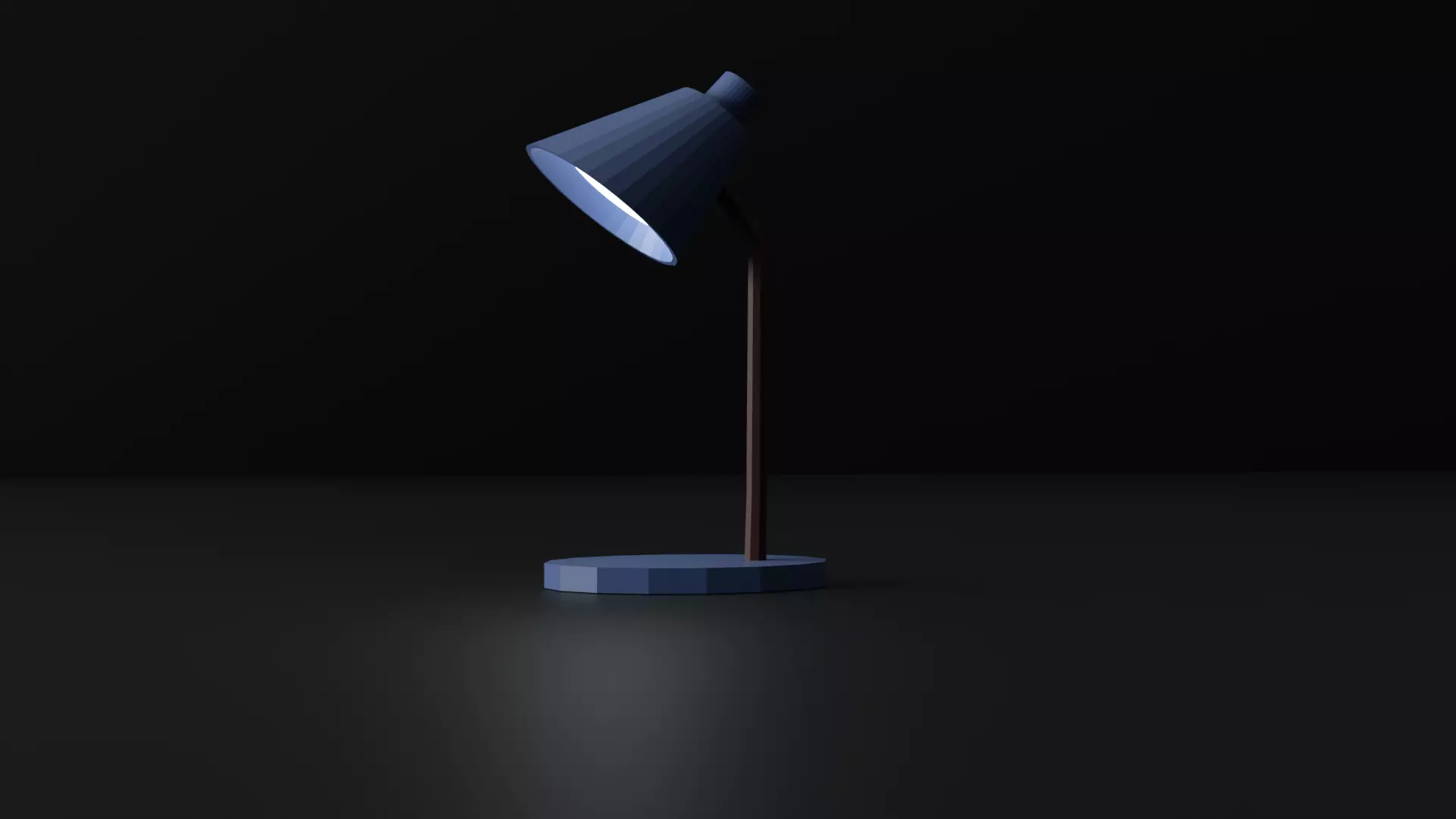 Desk Lamp 3D model_0