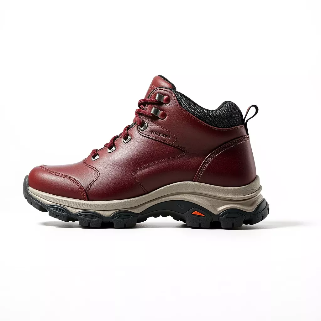 Rugged Hiking Boot D Model Pack Low-poly 3D model_0