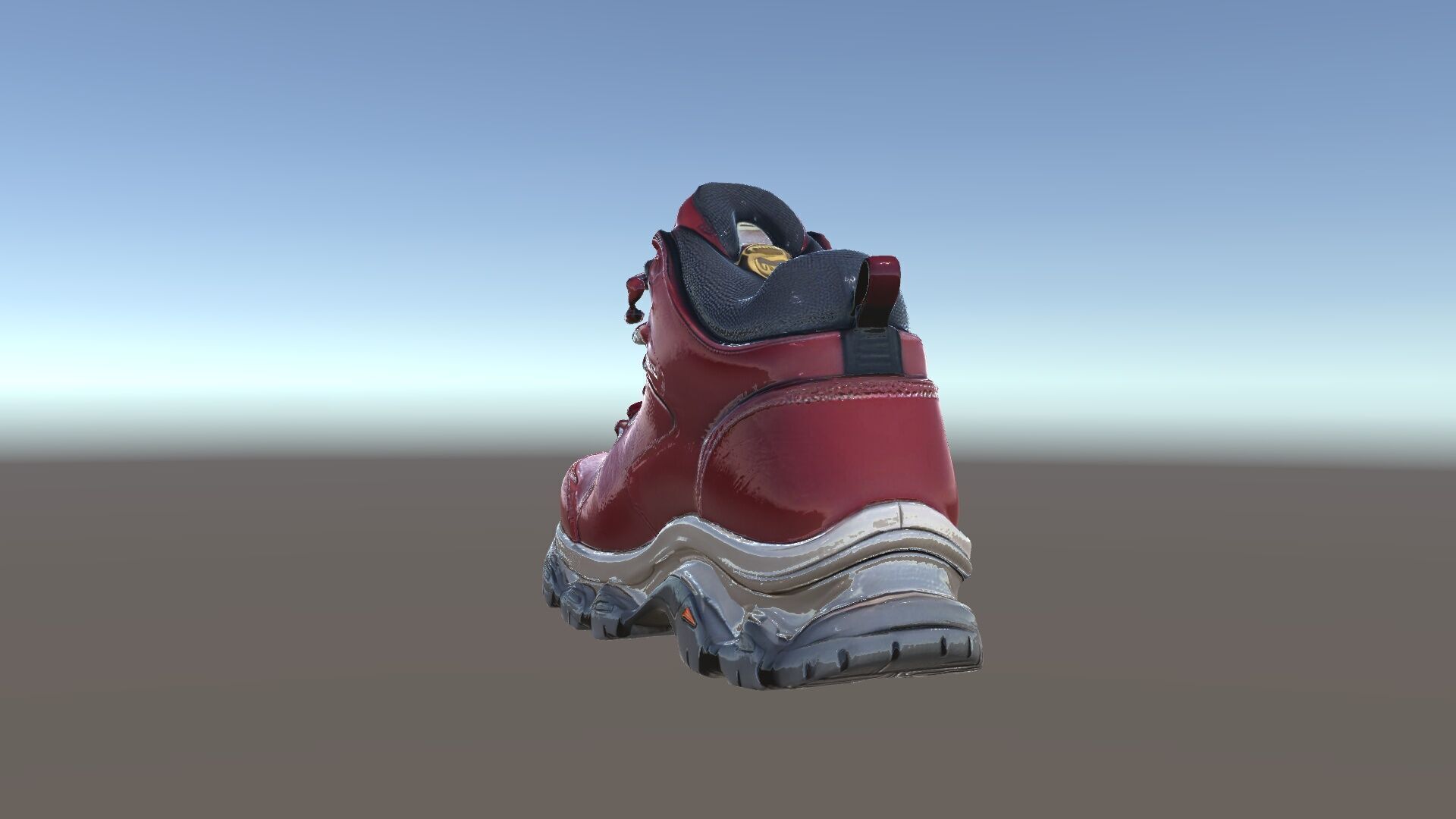 Rugged Hiking Boot D Model Pack Low-poly 3D model_19