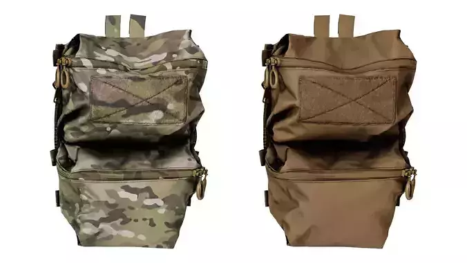 FERRO CONCEPTS DOUBLE POUCH BACK PANEL 