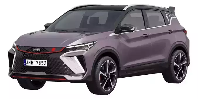 Geely new Coolray 3D model