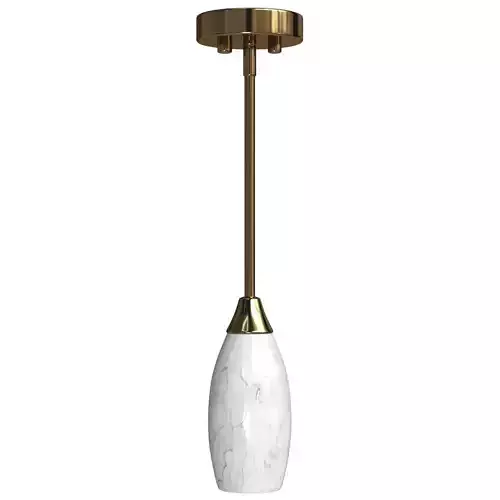 Arafaat 1 - Light Single Teardrop Pendant