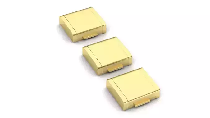 PACK Cuban Locks Clasp 26mm 27mm 28mm 3D print model