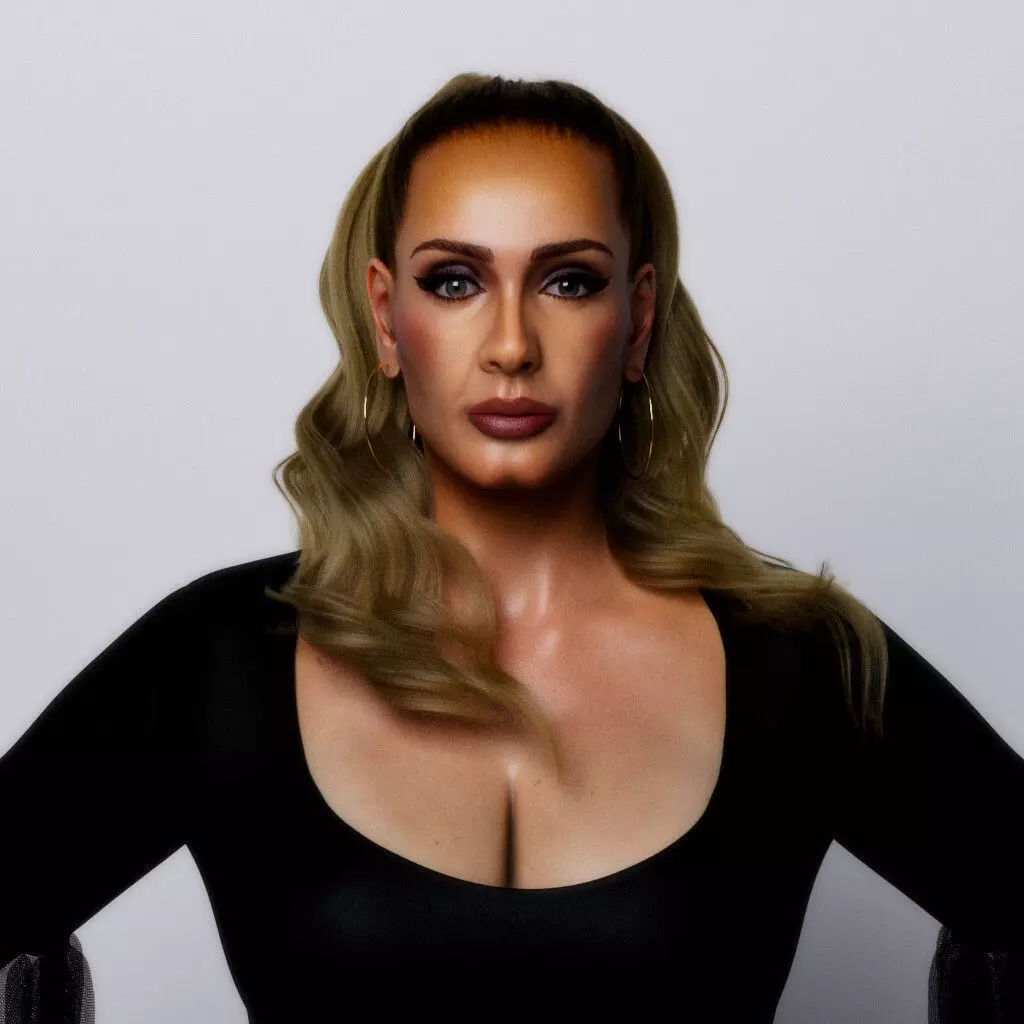  Realistic 3D model of Adele 3D model_0