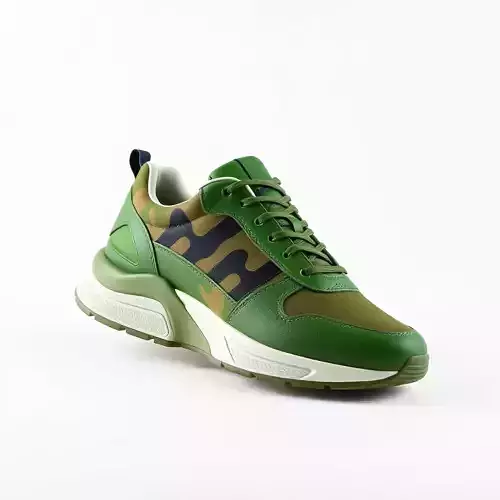 Camouflage Sneaker Model Pack Low-poly 3D model Camouflage Sneaker Model Pack Low-poly 3D model