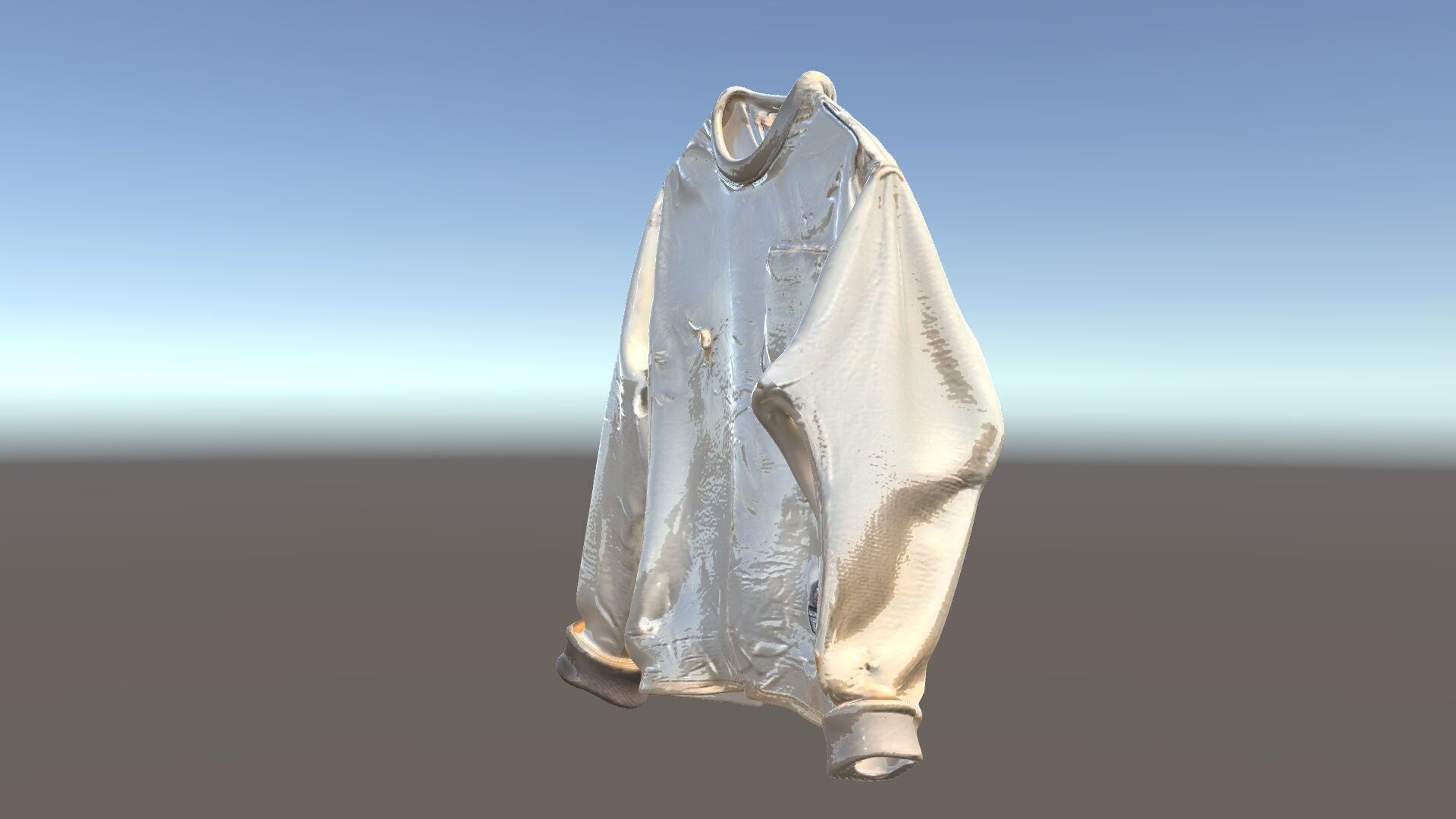 Worn Sweater Model Pack with Detailed Texture Low-poly 3D model_5