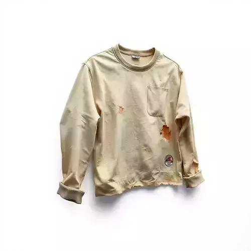 Worn Sweater Model Pack with Detailed Texture Low-poly 3D model