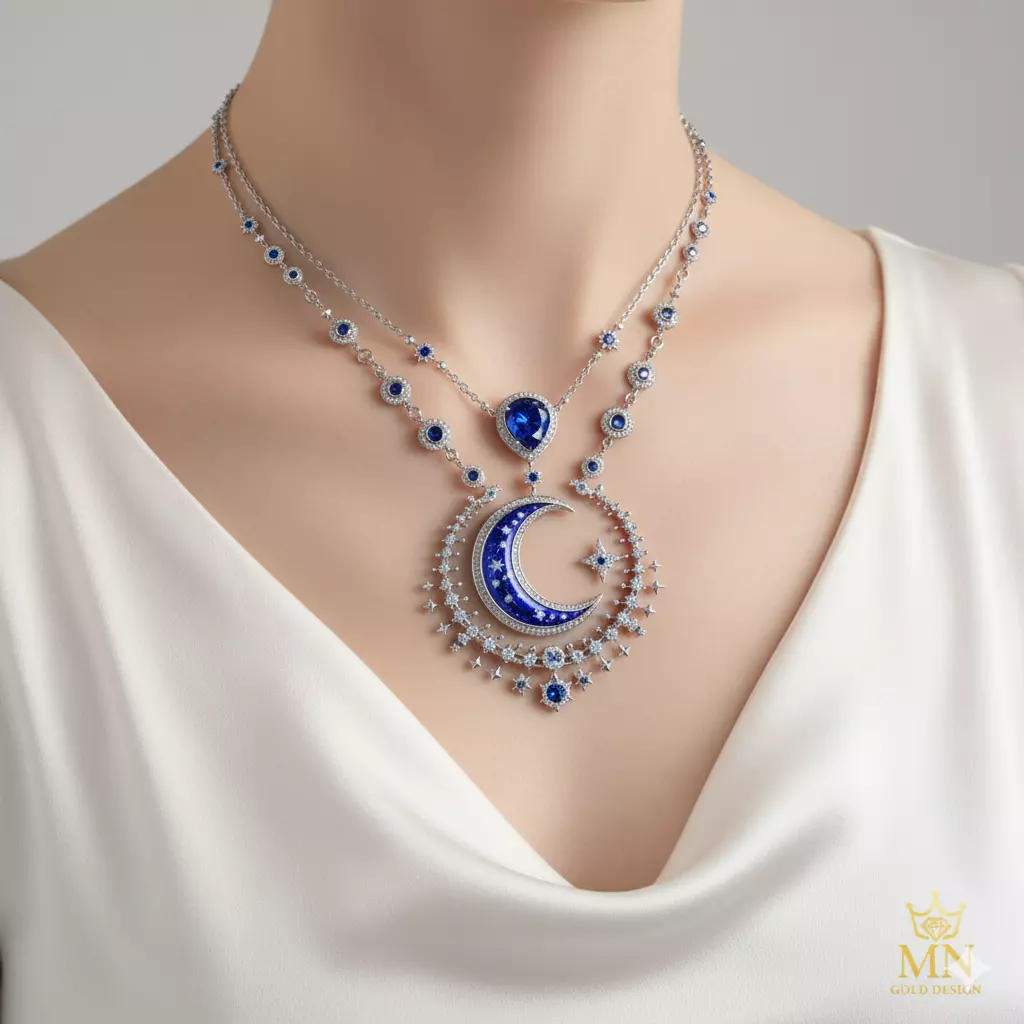 Celestial Empress Necklace 3D print model