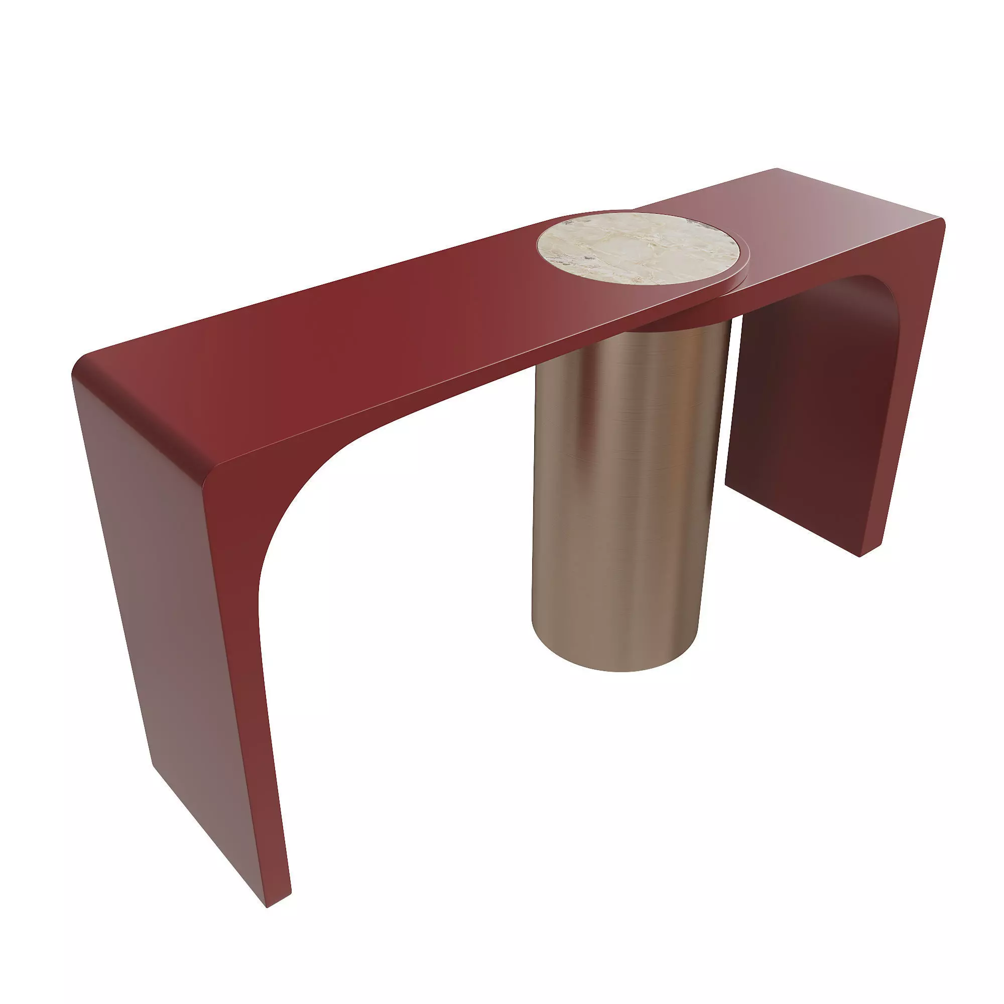 Saloni Odin console table Low-poly 3D model
