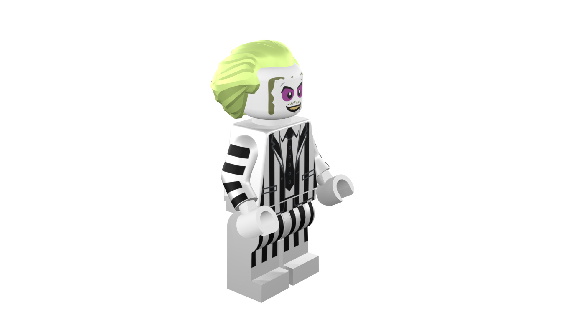 3D print minifigure - Beetlejuice 3D print model_13