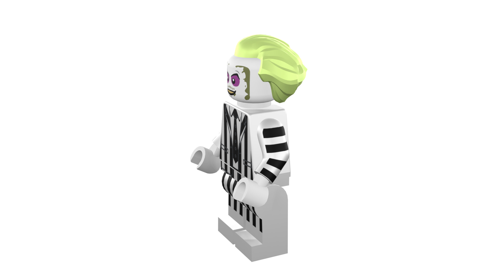 3D print minifigure - Beetlejuice 3D print model_43