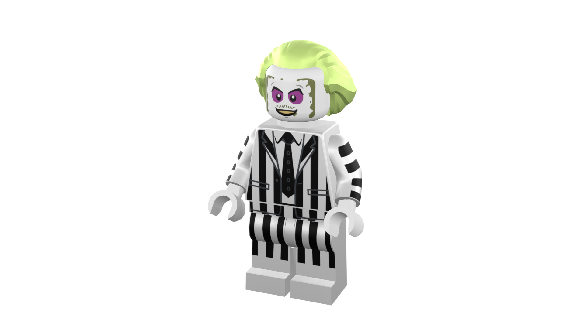 3D print minifigure - Beetlejuice 3D print model_48
