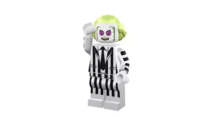 3D print minifigure - Beetlejuice