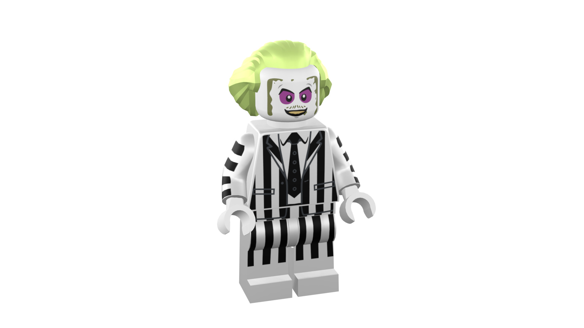 3D print minifigure - Beetlejuice 3D print model_9