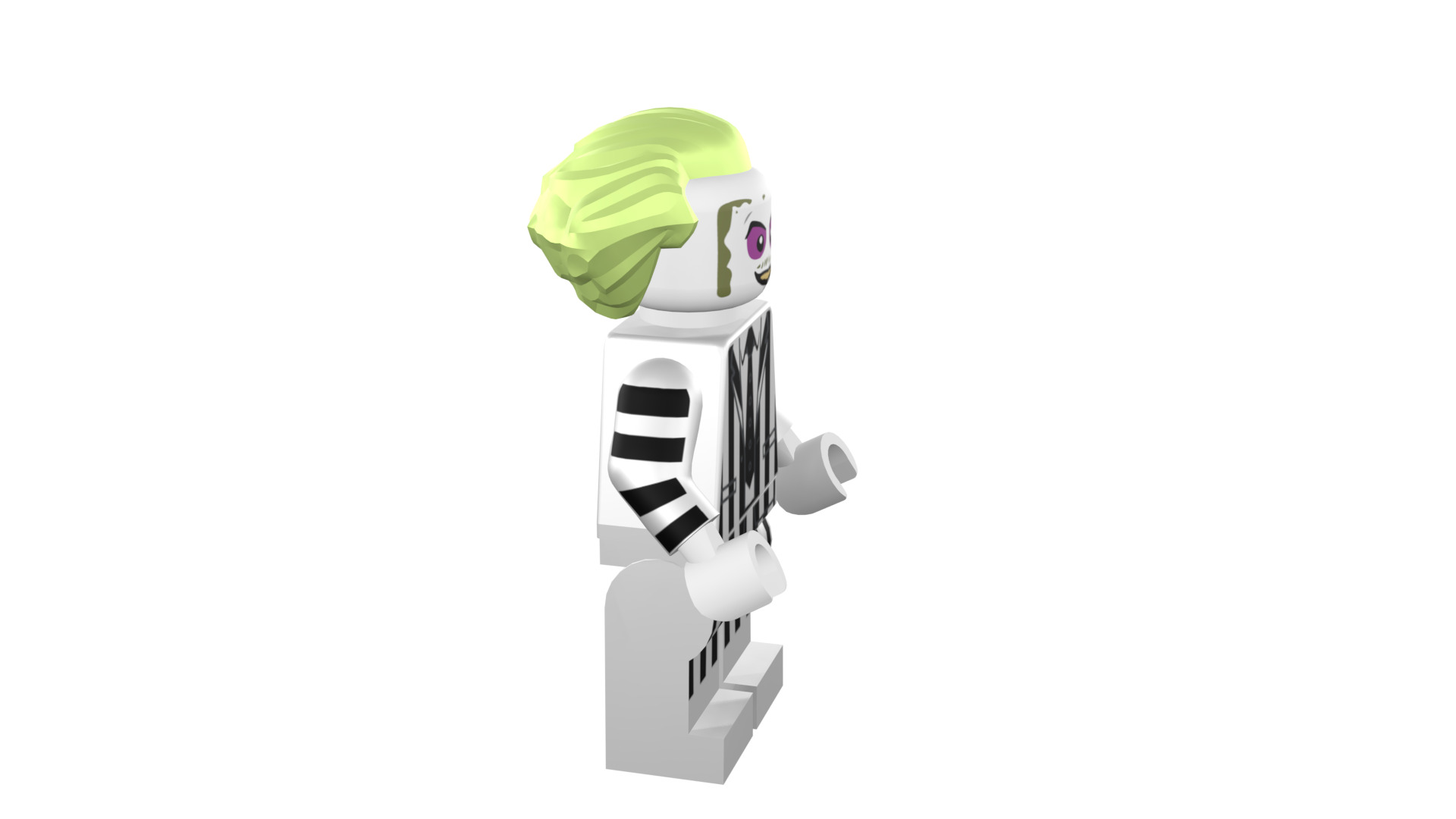 3D print minifigure - Beetlejuice 3D print model_16